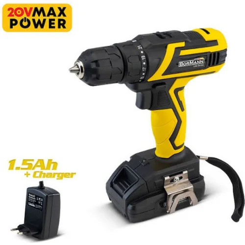 Bormann BCD2400 Δραπανοκατσάβιδο Μπαταρίας 20V 1x1.5Ah Bormann BCD2400 Δραπανοκατσάβιδο Μπαταρίας 20V 1x1.5Ah