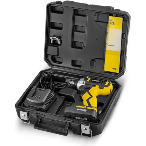 Bormann BCD2620 Μπουλονόκλειδο Μπαταρίας 20V 1x2Ah με Υποδοχή 1/2"