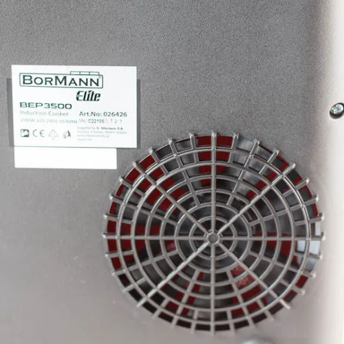 Bormann Elite BEP3500 Επιτραπέζια Εστία Επαγωγική Μονή Μαύρη