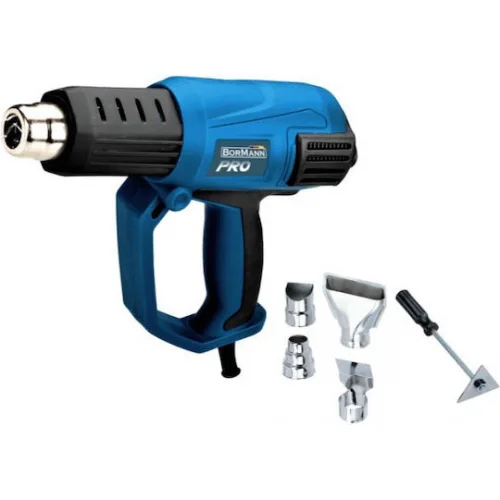 Bormann Pro BHG3100 Πιστόλι Θερμού Αέρα 2000W με Ρύθμιση Θερμοκρασίας εως και 650°C Bormann Pro BHG3100 Πιστόλι Θερμού Αέρα 2000W με Ρύθμιση Θερμοκρασίας εως και 650°C