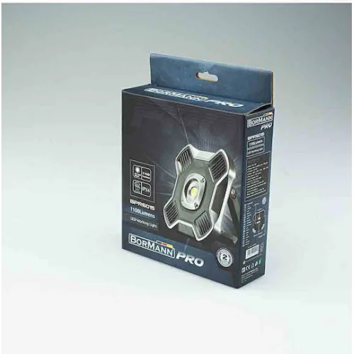 Bormann Pro Προβολέας Εργασίας Επαναφορτιζόμενος LED με Φωτεινότητα έως 1100lm BPR6015