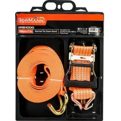 Bormann BRB1000 Ιμάντας Αποσκευών Αυτοκινήτου 700cm με Καστάνια για Ρυμούλκηση έως 3T Bormann BRB1000 Ιμάντας Αποσκευών Αυτοκινήτου 700cm με Καστάνια για Ρυμούλκηση έως 3T