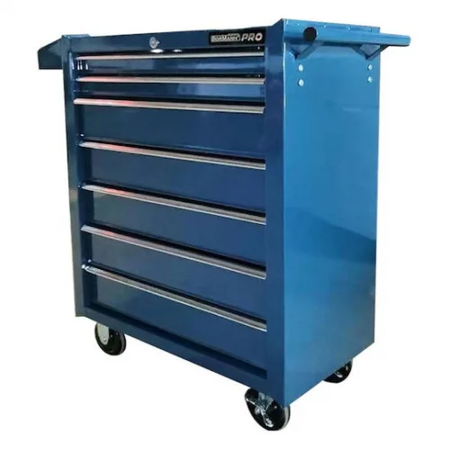 Bormann Pro Τροχήλατος Μεταλλικός Εργαλειοφόρος με 7 Συρτάρια Π61.6xΒ33xΥ85εκ. BWR6800