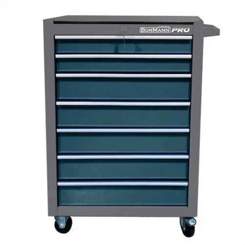 Bormann Pro Τροχήλατος Μεταλλικός Εργαλειοφόρος με 7 Συρτάρια Π61.6xΒ33xΥ85εκ. BWR6800
