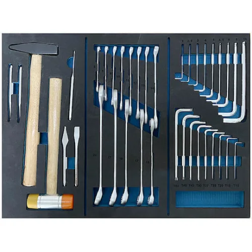 Bormann Pro BWR7600SET Εργαλειοφόρος με 6 Συρτάρια και 120 Εργαλεία
