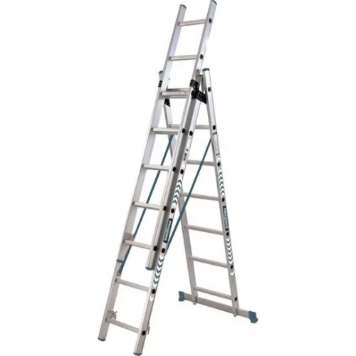 Bormann Pro BHL5080 Τριπλή Σκάλα Αλουμινίου 3x7