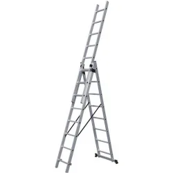 Bormann Pro BHL5090 Τριπλή Σκάλα Αλουμινίου 3x9