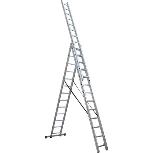 Bormann Pro BHL5100 Τριπλή Σκάλα Αλουμινίου 3x11 Bormann Pro BHL5100 Τριπλή Σκάλα Αλουμινίου 3x11