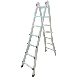 Bormann Pro BHL9080 Διπλή Σκάλα Αλουμινίου 2x4