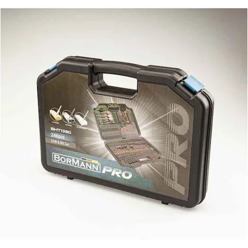 Bormann BHT1390 Τρυπάνι Φτερού σε Κασετίνα για Μέταλλο, Ξύλο και Δομικά Υλικά