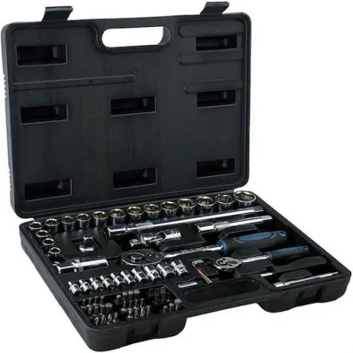 Bormann Pro BHT5150 Καστάνια με Καρυδάκια 1\2" & 1\4" 73τμχ