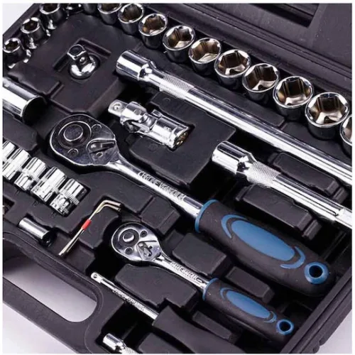 Bormann Pro BHT5150 Καστάνια με Καρυδάκια 1\2" & 1\4" 73τμχ