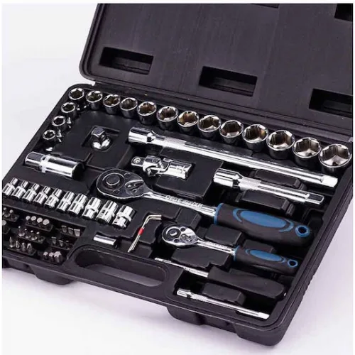 Bormann Pro BHT5150 Καστάνια με Καρυδάκια 1\2" & 1\4" 73τμχ