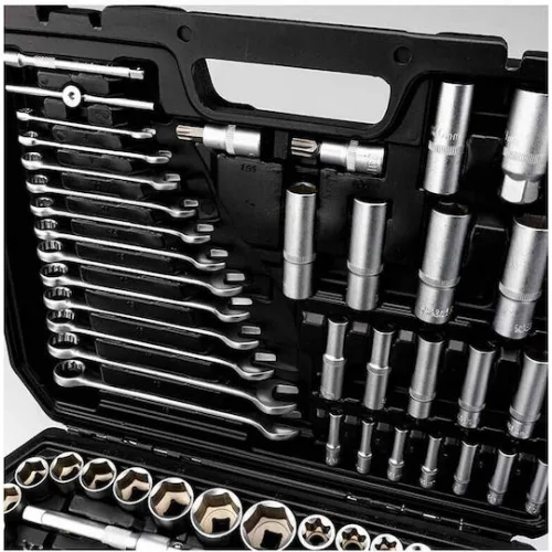 Bormann Pro BHT5220 Καστάνια με Καρυδάκια 1\2" & 1\4" & 3\8" 215τμχ