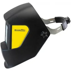 Bormann BIW1500 Ηλεκτρονική Μάσκα Ηλεκτροκόλλησης Οπτικού Πεδίου 90x35mm Μαύρη