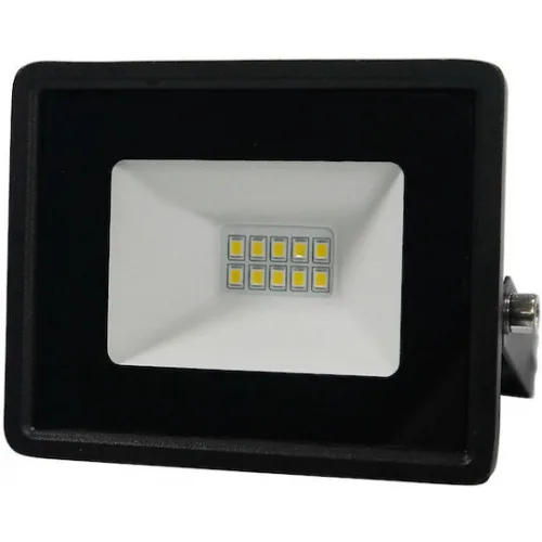 Bormann BLF1005 Στεγανός Προβολέας LED 10W Φυσικό Λευκό 4000K IP65