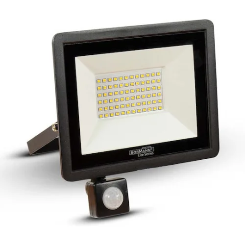 Bormann BLF1940 Προβολέας LED 10W Φυσικό Λευκό 4000K με Αισθητήρα Κίνησης