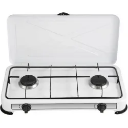 Bormann Elite BLG4400 Επιτραπέζια Εστία Υγραερίου Διπλή Λευκή Bormann Elite BLG4400 Επιτραπέζια Εστία Υγραερίου Διπλή Λευκή