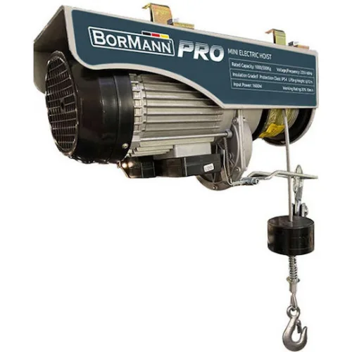 Bormann Pro Ηλεκτρικό Παλάγκο BPA1118 για Φορτίο Βάρους έως 1t σε Μπλε Χρώμα
