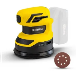 Bormann BCD2640 Έκκεντρο Τριβείο 125mm Μπαταρίας 20V Solo με Ρύθμιση Ταχύτητας και με Σύστημα Αναρρόφησης