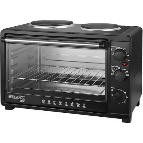Bormann Ηλεκτρικό Φουρνάκι 45lt με 2 Εστίες