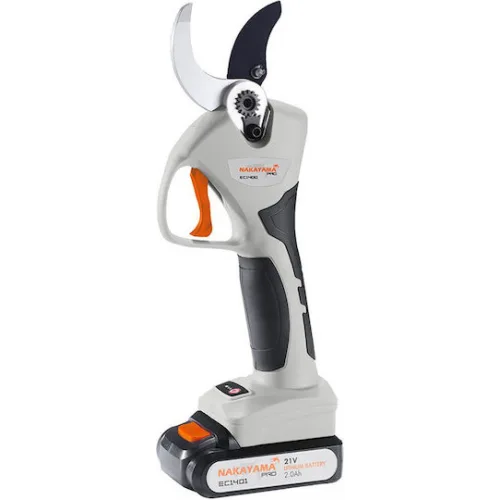 Nakayama EC1400 Ψαλίδι Κλαδέματος Μπαταρίας Brushless 21V 1x2Ah με Μέγιστη Διάμετρο Κοπής 40mm σε Βαλιτσάκι Μεταφοράς