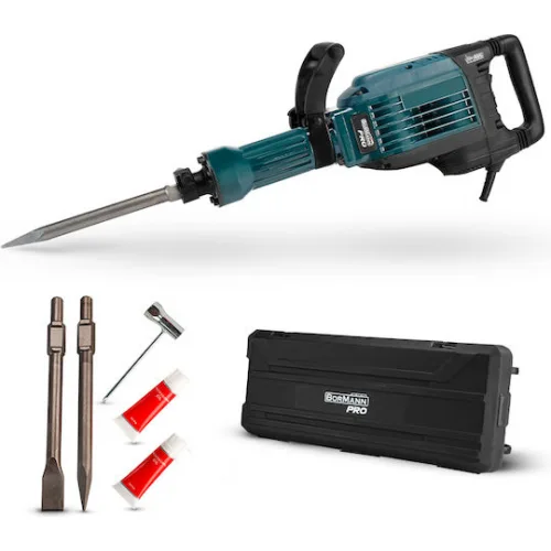 Bormann Pro BDH4800 Κρουστικό Κατεδαφιστικό Ρεύματος 1500W με Υποδοχή HEX