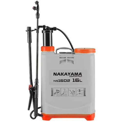 Nakayama NS1602 Ψεκαστήρας Πλάτης με Χωρητικότητα 16lt