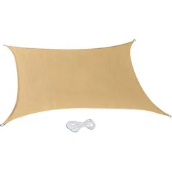 Bormann Πανί Σκίασης Μπεζ με Κρίκους 3x4m