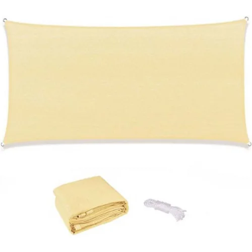 Bormann Πανί Σκίασης Μπεζ με Κρίκους 3x4m