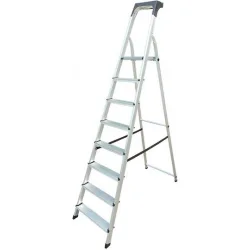 Bormann Pro BHL9020 Σκάλα Αλουμινίου με 7+1 Σκαλοπάτια 247εκ.