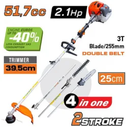 Nakayama PS5170 Πολυμηχάνημα Κήπου Βενζίνης με Κονταροπρίονο, Χλοοκοπτικό και Μπορντουροψάλιδο Nakayama PS5170 Πολυμηχάνημα Κήπου Βενζίνης με Κονταροπρίονο, Χλοοκοπτικό και Μπορντουροψάλιδο