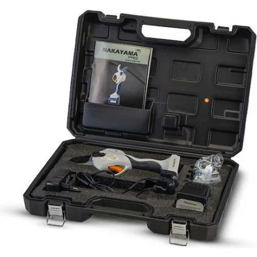 Nakayama EC1350 Ψαλίδι Κλαδέματος Μπαταρίας Brushless 16.8V 1x2Ah με Μέγιστη Διάμετρο Κοπής 32mm σε Βαλιτσάκι Μεταφοράς