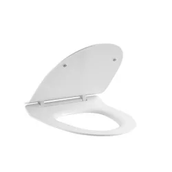 Bormann Aqua Close Καπάκι Λεκάνης Soft Close Πλαστικό 43x36cm Λευκό