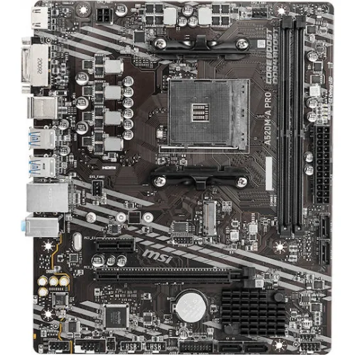 MSI A520M-A PRO Motherboard Micro ATX με AMD AM4 Socket 7C96-001R