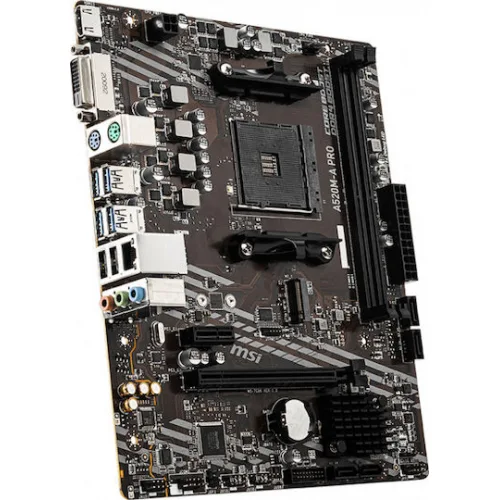 MSI A520M-A PRO Motherboard Micro ATX με AMD AM4 Socket 7C96-001R