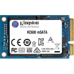Kingston KC600 SSD 512GB mSATA SATA III