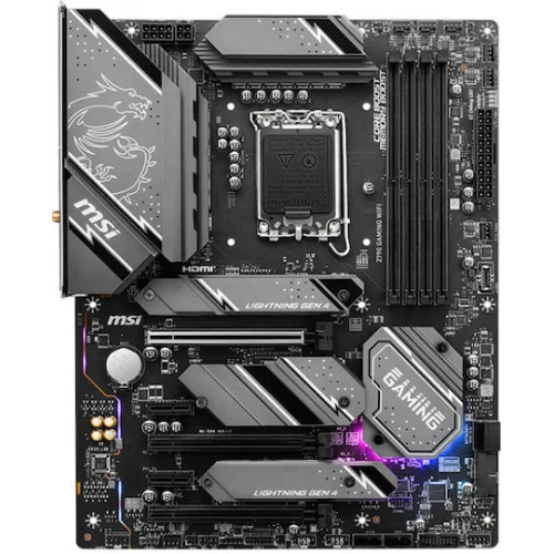 MSI Z790 Gaming Plus Wi-Fi Motherboard ATX με Intel 1700 Socket 7E06-026R 801-7E06-023