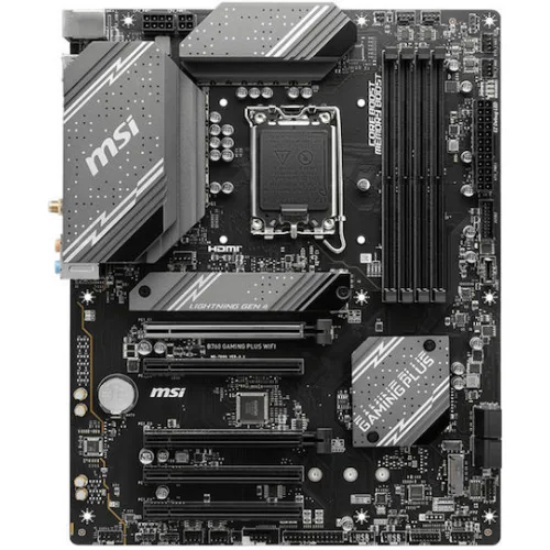 MSI B760 Gaming Plus WiFi Motherboard ATX με Intel 1700 Socket 911-7D98-042
