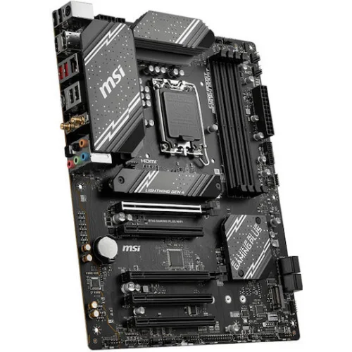 MSI B760 Gaming Plus WiFi Motherboard ATX με Intel 1700 Socket 911-7D98-042