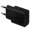 Samsung Φορτιστής με Θύρα USB-C και Καλώδιο USB-C - USB-C 15W Power Delivery Μαύρος (EP-T1510X)