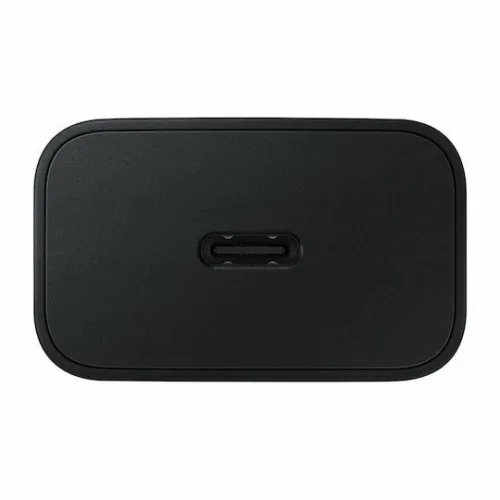 Samsung Φορτιστής με Θύρα USB-C και Καλώδιο USB-C - USB-C 15W Power Delivery Μαύρος (EP-T1510X)