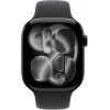 Apple Watch Series 11 Aluminium 46mm Αδιάβροχο με Παλμογράφο (Jet Black Aluminium Case with Black Sport Band - S/M) Apple Watch Series 11 Aluminium 46mm Αδιάβροχο με Παλμογράφο (Jet Black Aluminium Case with Black Sport Band - S/M)