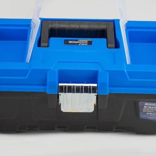 Bormann Pro BTB3308 Εργαλειοθήκη Χειρός Πλαστική με Ταμπακιέρα Π33xB17.2xΥ14.2cm Bormann Pro BTB3308 Εργαλειοθήκη Χειρός Πλαστική με Ταμπακιέρα Π33xB17.2xΥ14.2cm