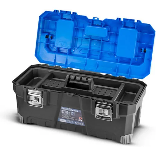 Bormann Pro Εργαλειοθήκη Χειρός Πλαστική με Ταμπακιέρα Π67.6xB31.4xΥ30cm