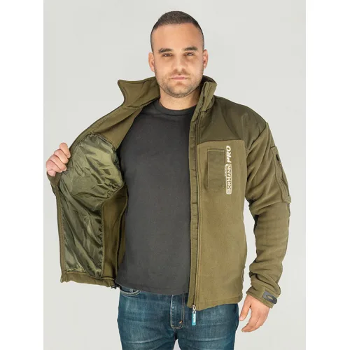 Bormann Bologna Μπουφάν Εργασίας με Επένδυση Fleece Χακί