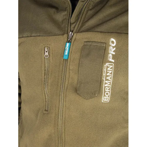 Bormann Bologna Μπουφάν Εργασίας με Επένδυση Fleece Χακί
