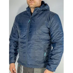 Bormann Verona Μπουφάν Εργασίας με Κουκούλα Μπλε