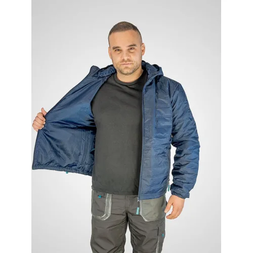 Bormann Verona Μπουφάν Εργασίας με Κουκούλα Μπλε