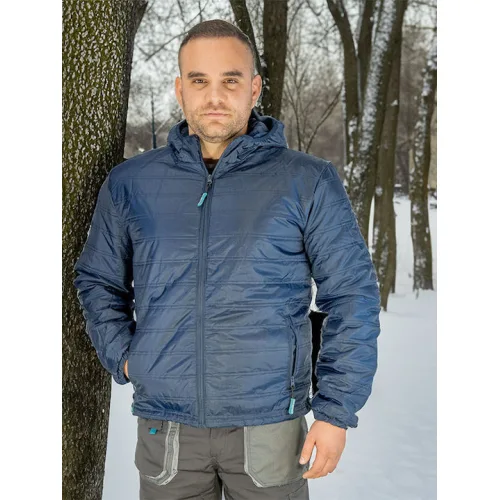 Bormann Verona Μπουφάν Εργασίας με Κουκούλα Μπλε